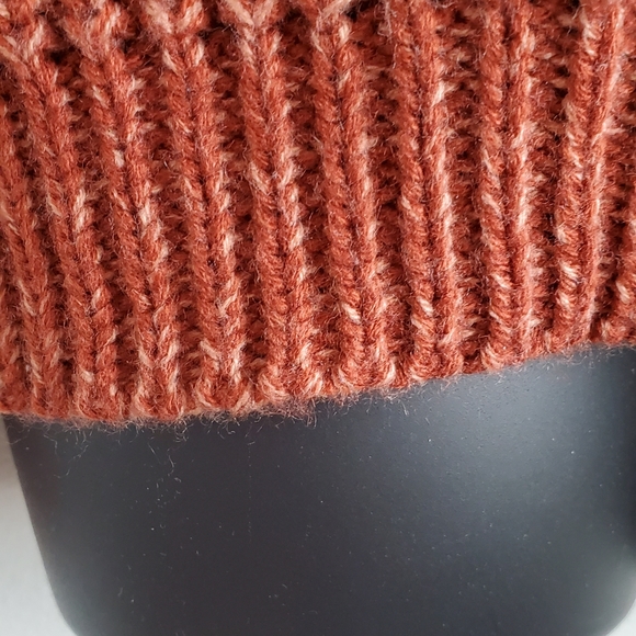 Marled Rust Sweater - Picture 4 of 4